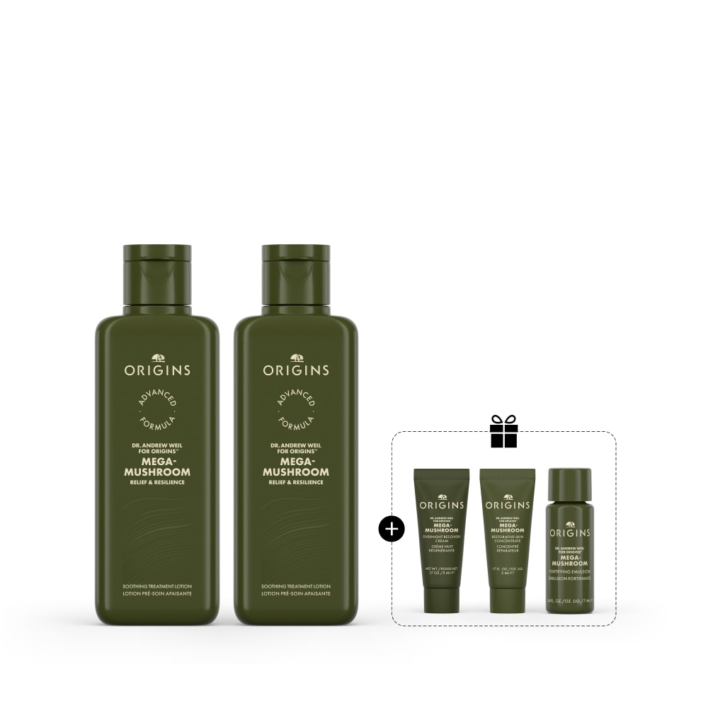 Mega-Mushroom Signature Set 靈芝菇菌精套裝, 200ML x 2, 5ML, 5ML, 7ML